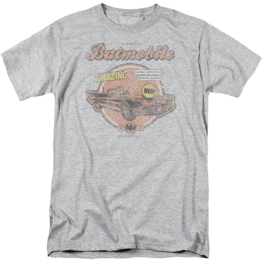 Distressed Batmobile Dc Comics Tshirt